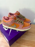 Red Star Dust Dunks with box