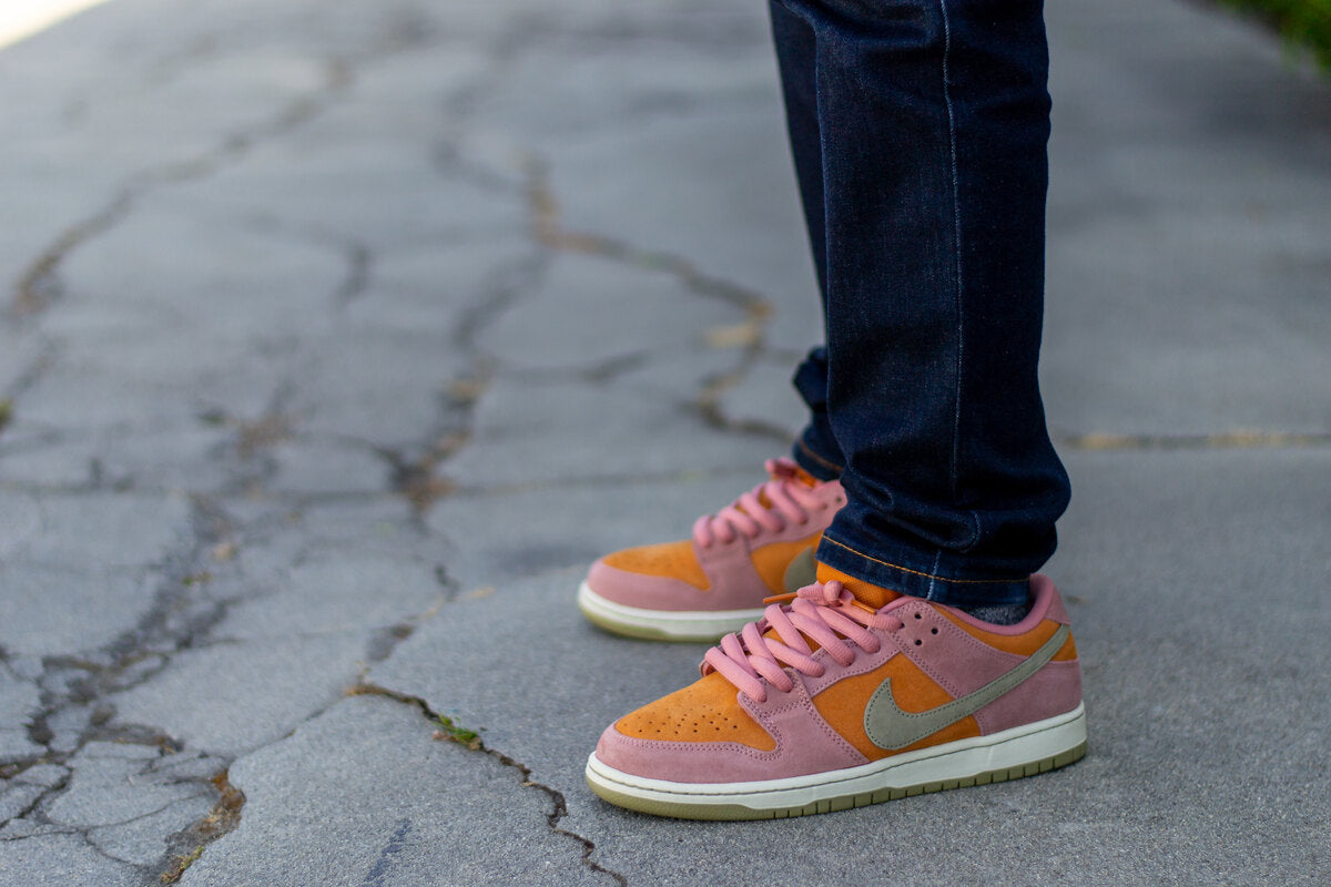 Red Star Dust Dunks worn view