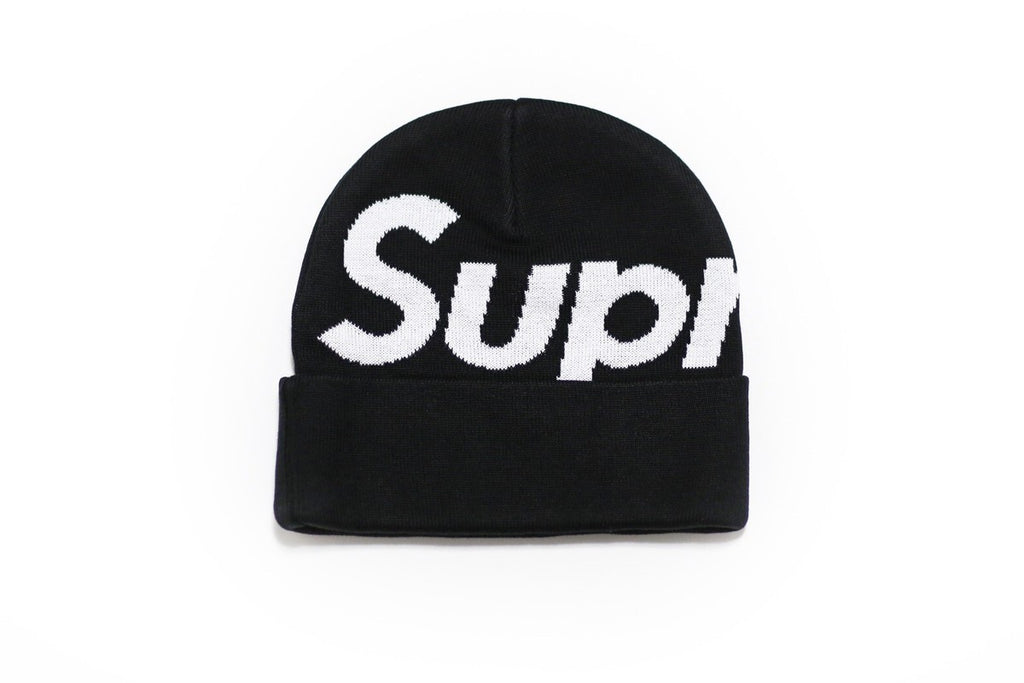 Supreme Big Logo Beanie, front view