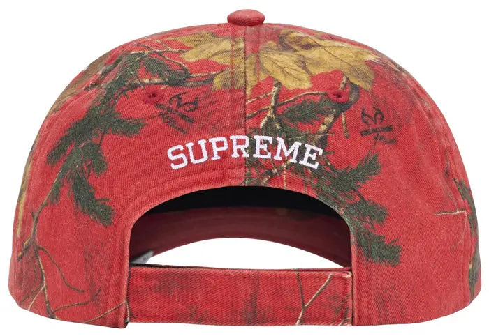 Supreme Bottle Opener 6-Panel cap in Realtree Xtra Red Camo, back view